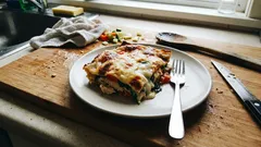 Cremige Hähnchen-Spinat-Lasagne mit Béchamel – perfekt zum Vorbereiten