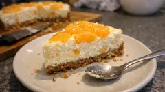 Quarkkuchen mit Mandarinen: cremig, fruchtig und ganz einfach gebacken