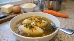 Suppe mit Grießnockerln: so werden die Nockerln locker und die Brühe richtig aromatisch