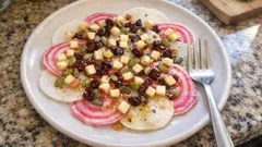 Ringelbete-Carpaccio mit Kohlrabi – frisch, knackig und in 20 Minuten fertig