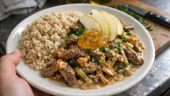 Filet nach Stroganoff-Art mit Pfifferlingen – cremig, würzig und schön zart