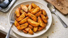 Country Potatoes aus dem Ofen – außen knusprig, innen schön weich