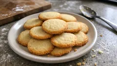 Mürbeteigplätzchen mit echter Vanille – einfach, buttrig und schön zart