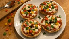 Pizza-Bagels aus dem Ofen: so werden sie in wenigen Minuten knusprig und herzhaft