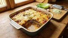 Kohlauflauf mit Hackfleisch und Bergkäse – herzhaft, saftig und einfach aus dem Ofen