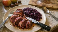 Hirschrücken mit Rotkohl: festlich, saftig und überraschend unkompliziert