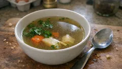 Klassische Rindfleischbrühe selber machen – klar, kräftig und ganz einfach