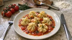 Fagottini mit Ricotta und Tomate: so gelingt hausgemachte Pasta besonders fein