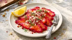 Rote-Bete-Lachs kalt gebeizt – festliche Vorspeise, die einfach gelingt